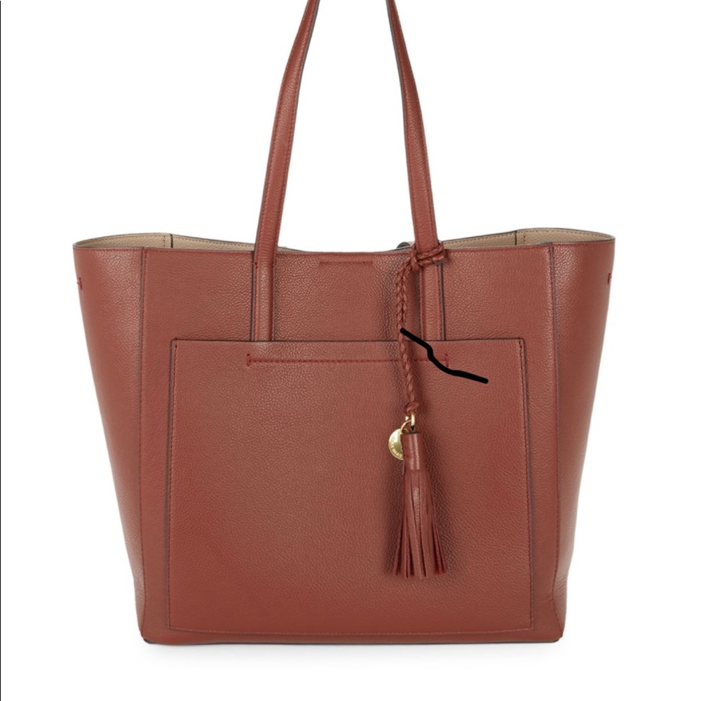 Cole Haan Natalie Unlined Tassel Tote Bag